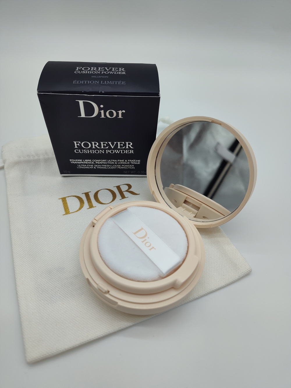 DIOR Forever Cushion Powder Millefiori Limited Edition Japan 10g NIB & Dust Bag - Picture 3 of 8